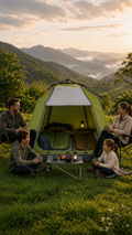 4-Person Family Camping Tent