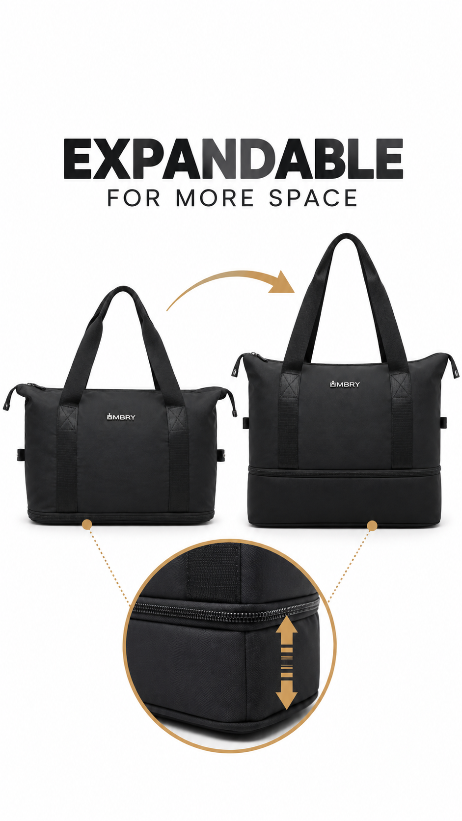 Expandable Multipurpose Travel Bag