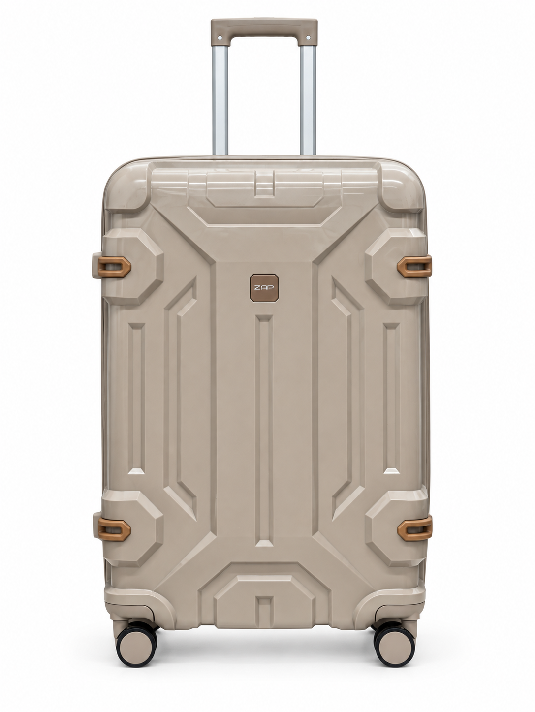 3 Piece Semi-Flexible Silicone Hard-Shell Luggage Set