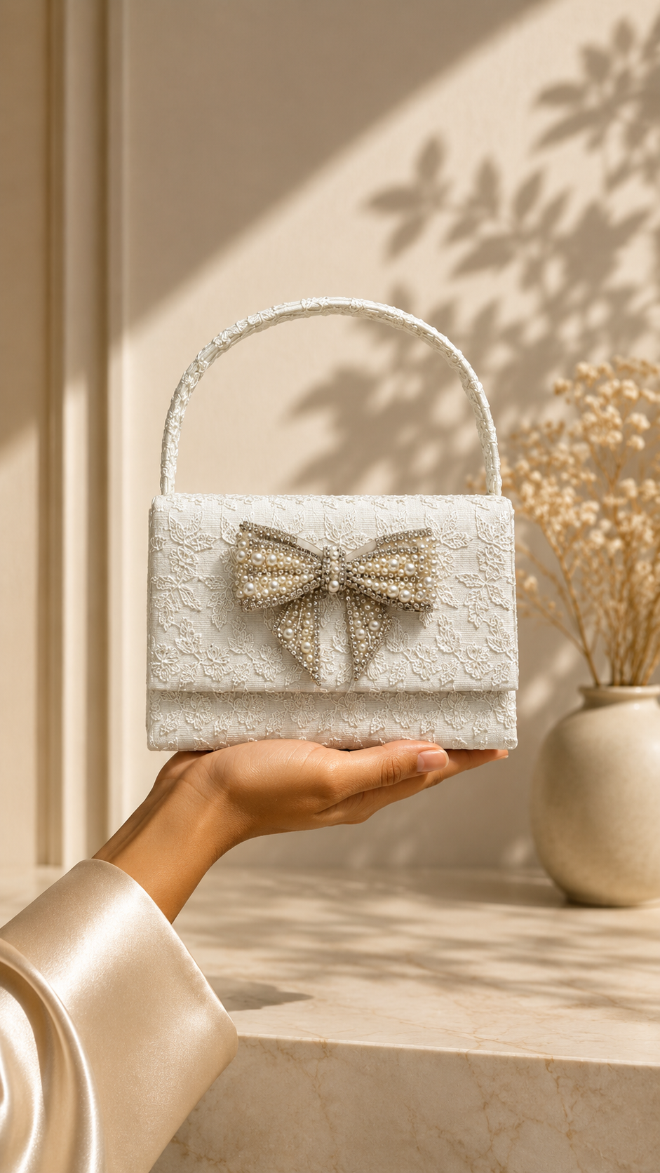 Women's Elegant Lace Handbag