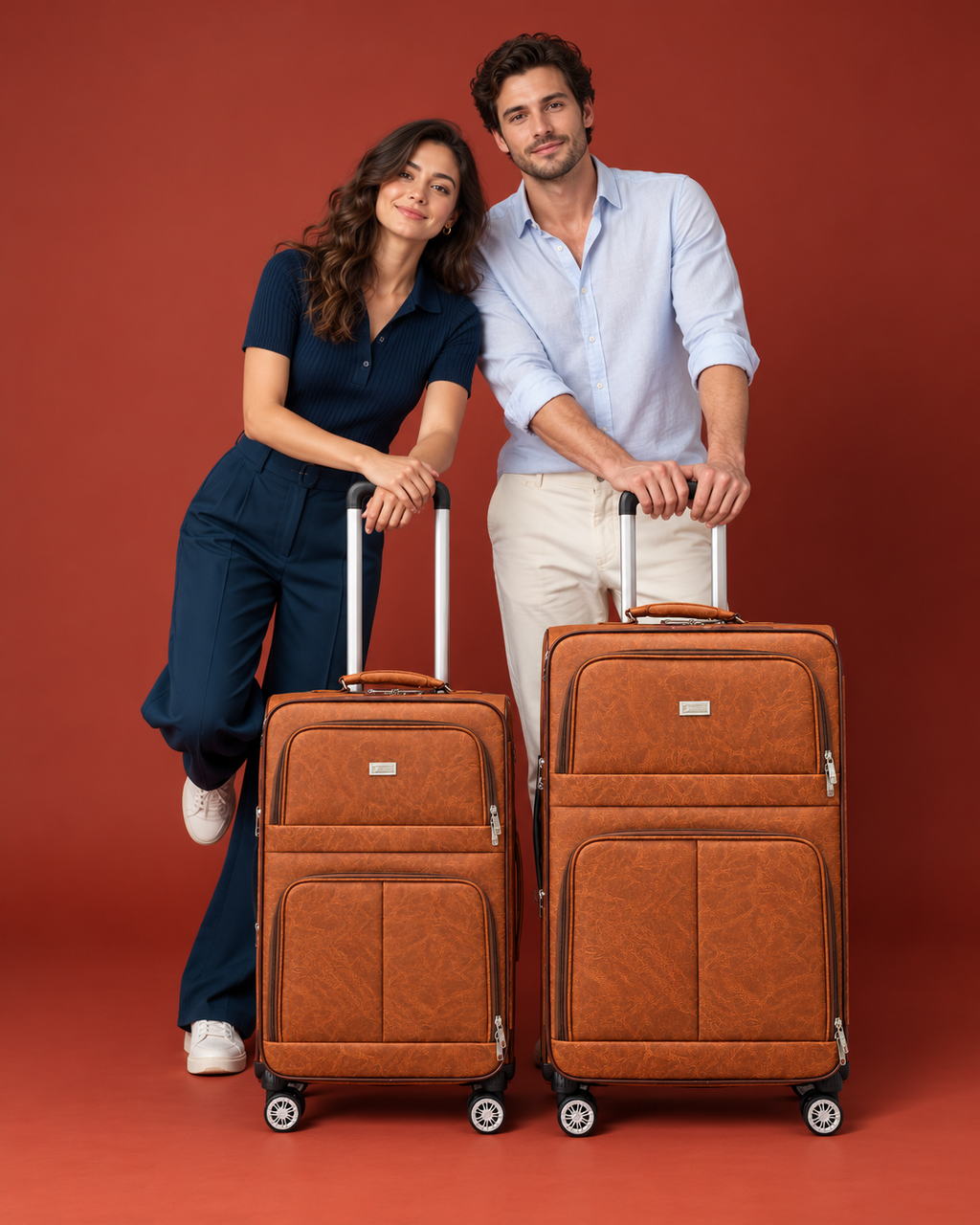 Leather  Luggage Set