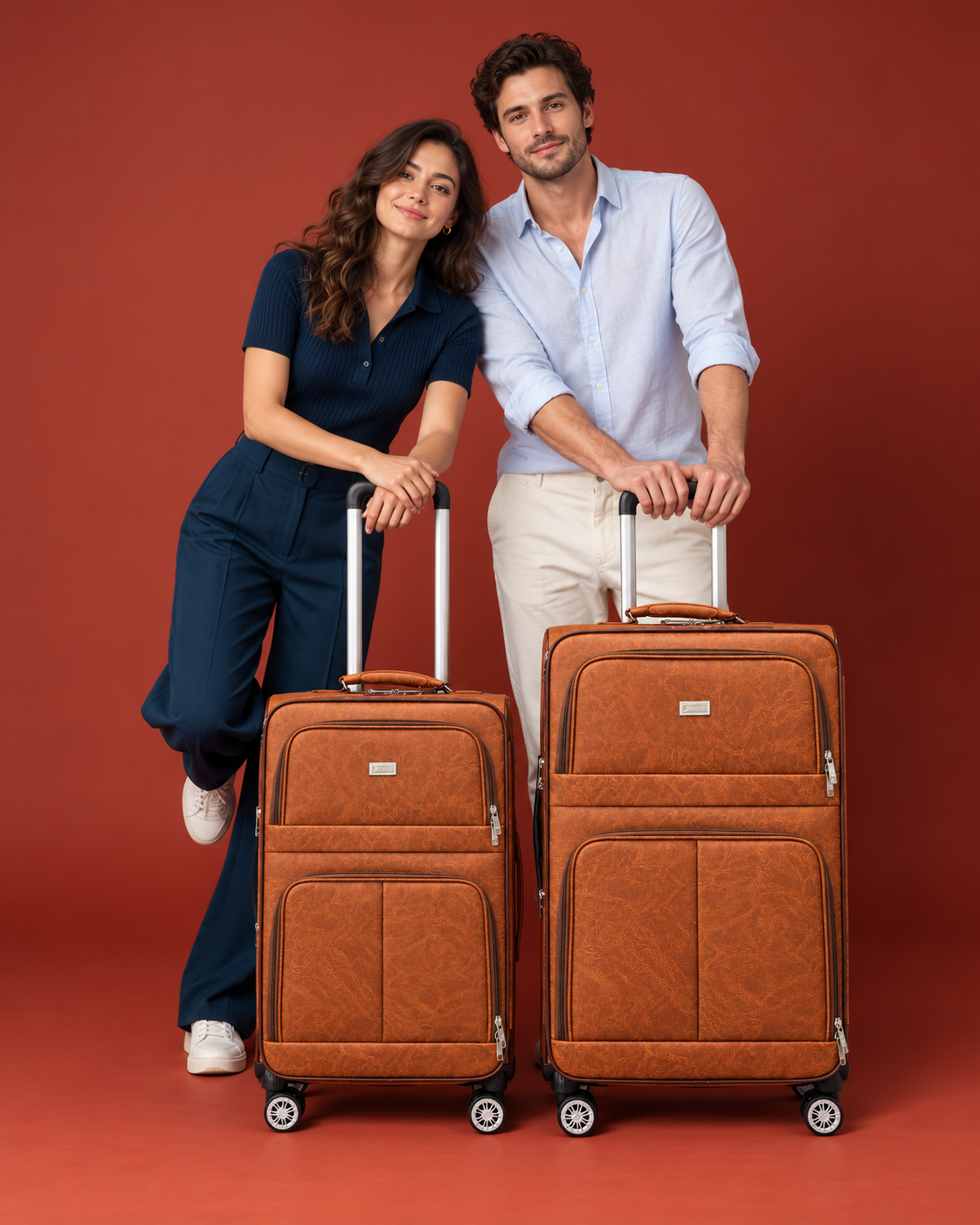 Leather  Luggage Set