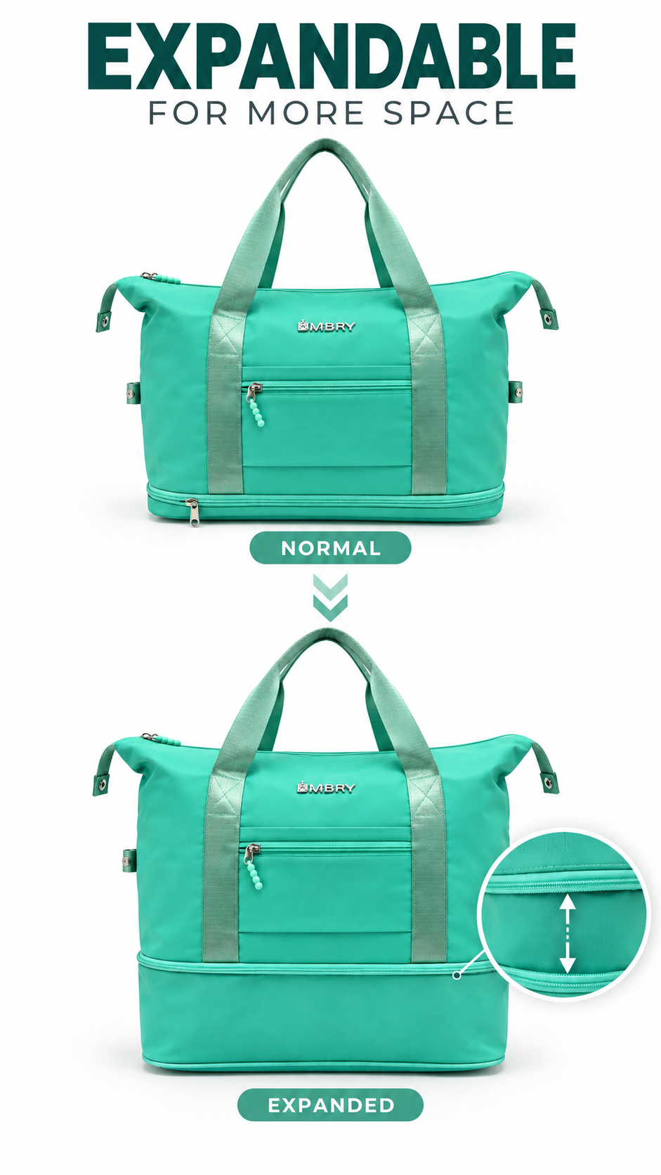 Expandable Multipurpose Travel Bag