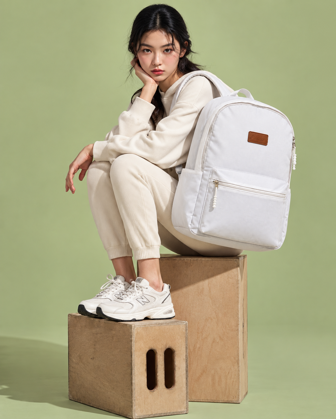 Backpack White