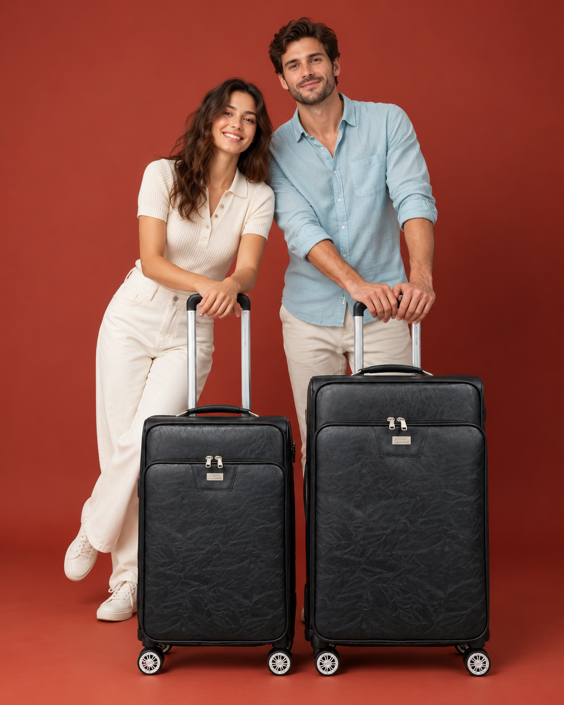 Leather  Luggage Set