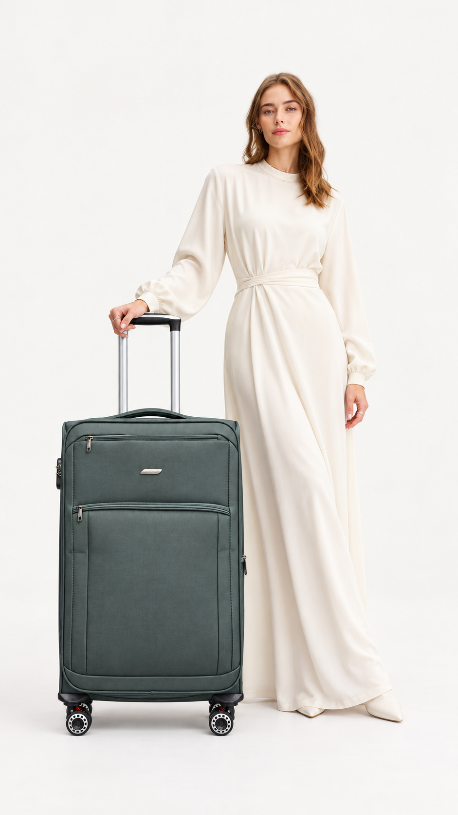3Pcs Soft Luggage Set