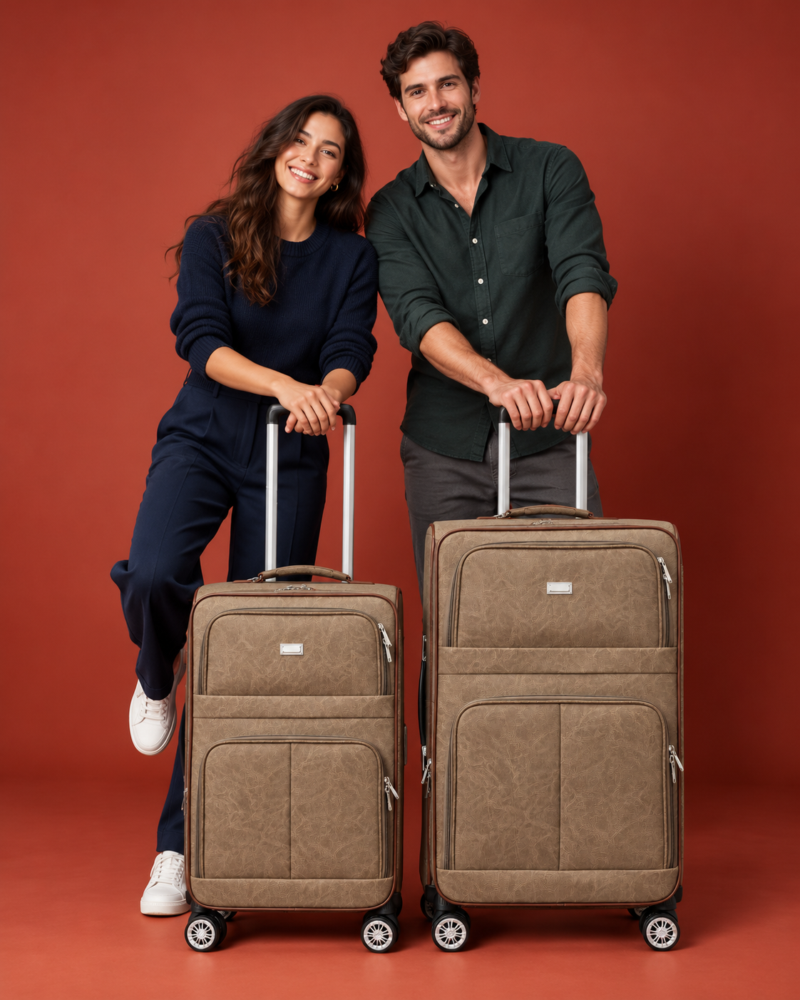 Leather  Luggage Set