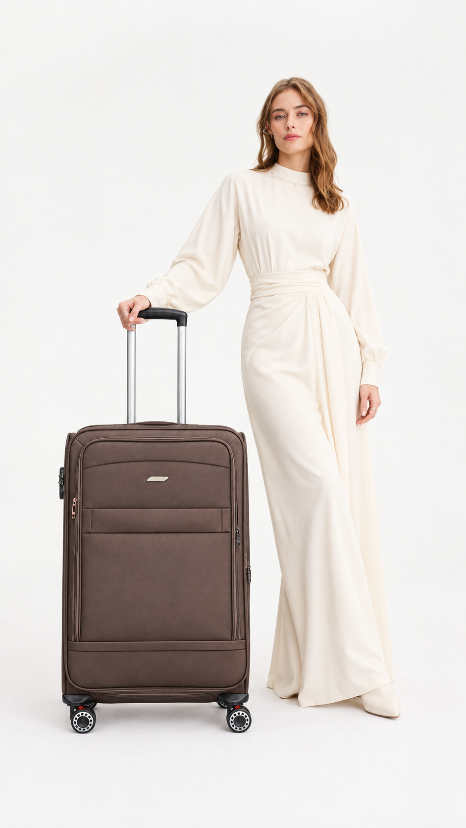 3Pcs Soft Luggage Set