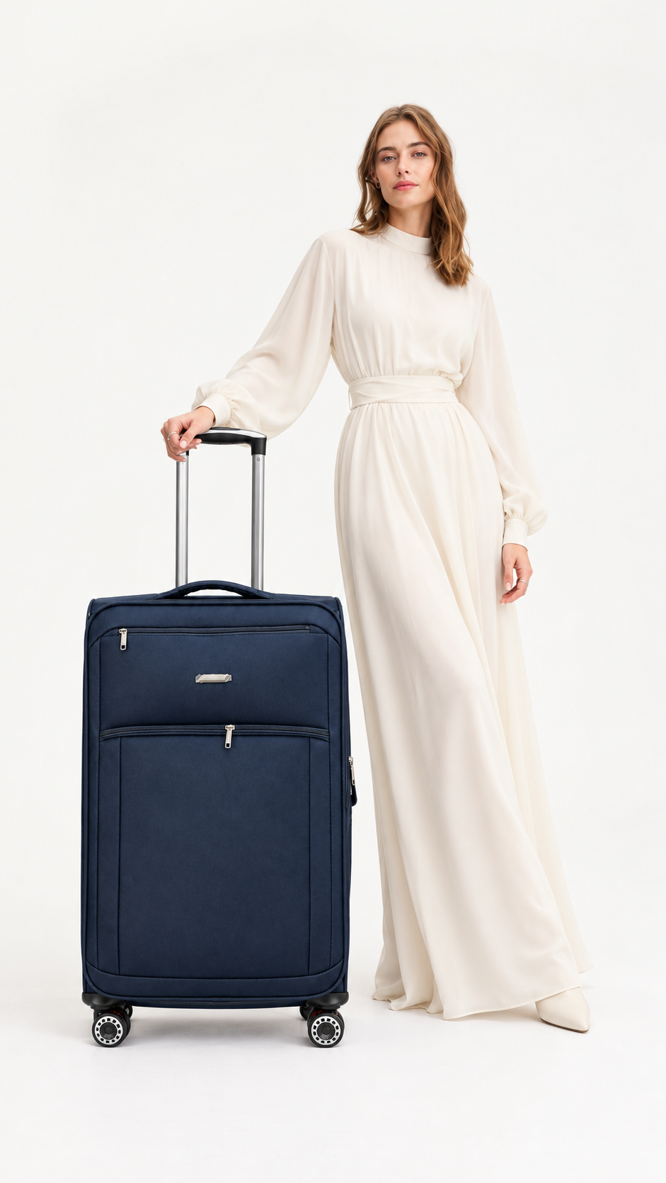 3Pcs Soft Luggage Set