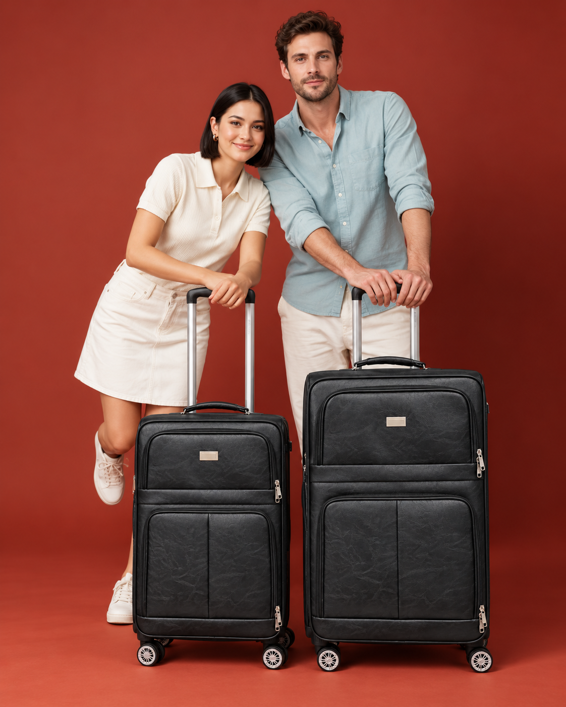 Leather  Luggage Set