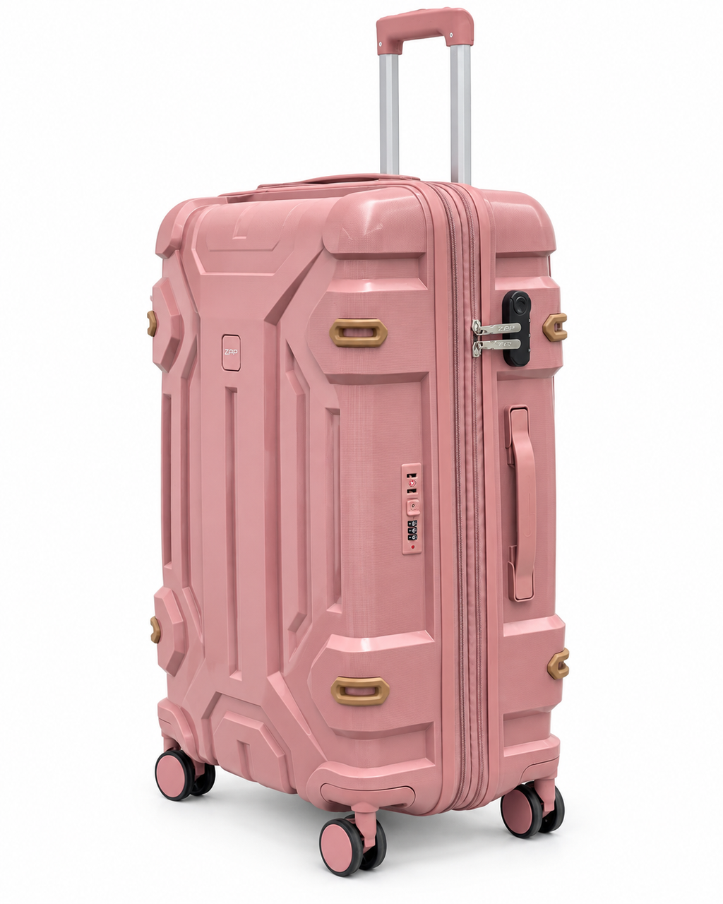 3 Piece Semi-Flexible Silicone Hard-Shell Luggage Set