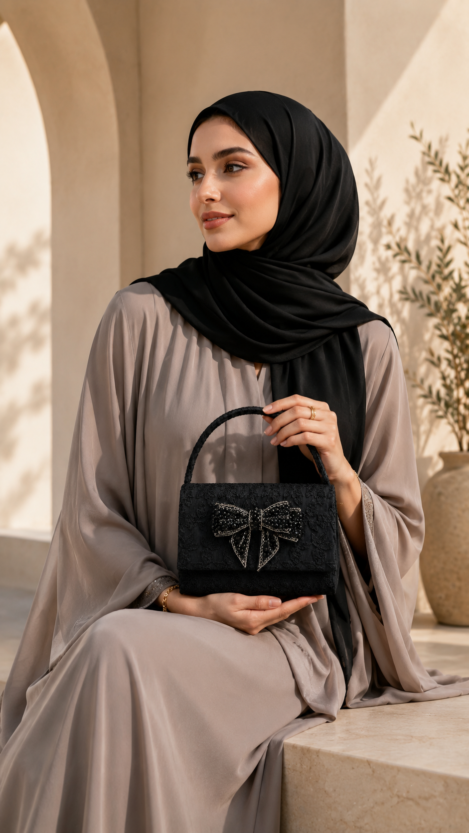 Women's Elegant Lace Handbag