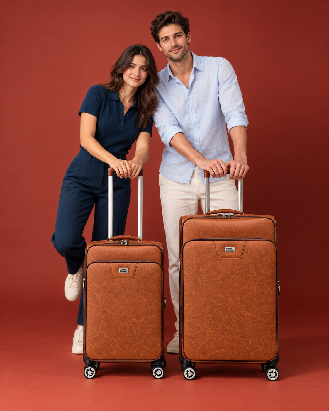 Leather  Luggage Set