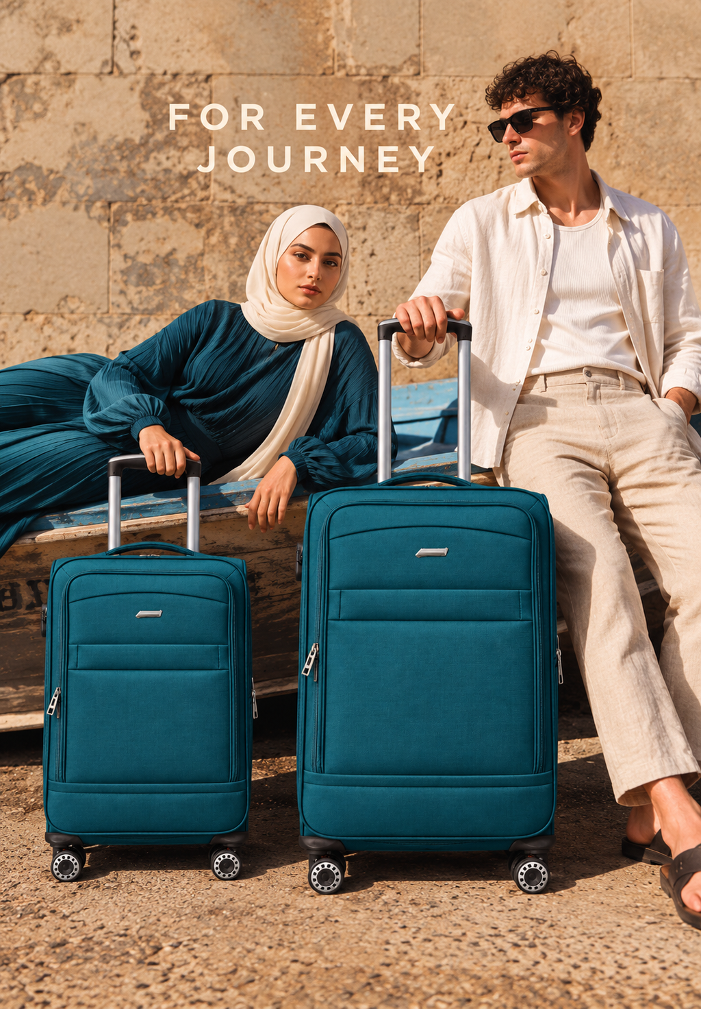 Softside Travel Luggage Set