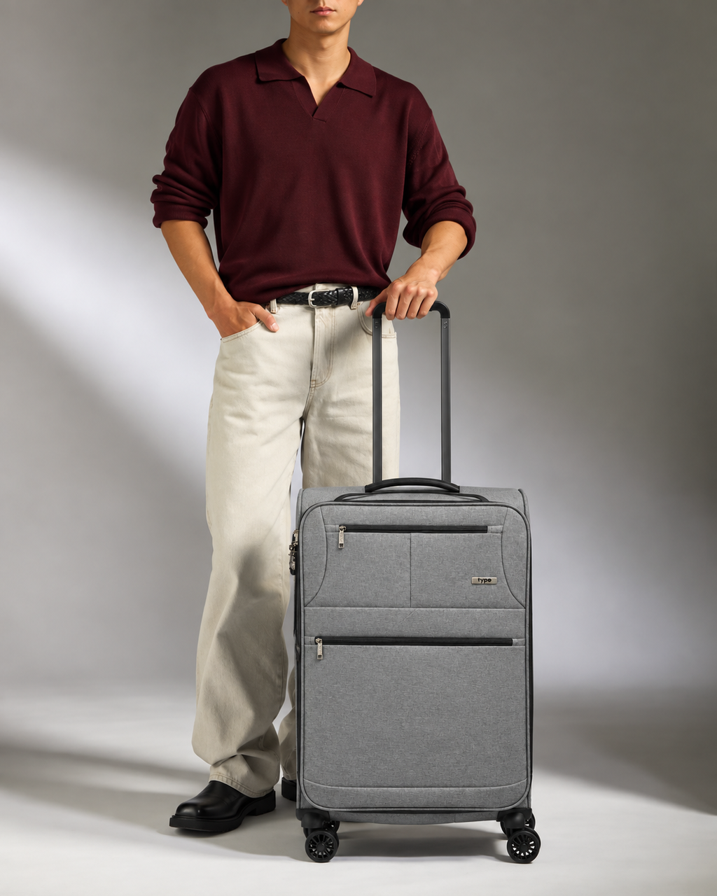 Fabric Luggage Set 3 Pieces