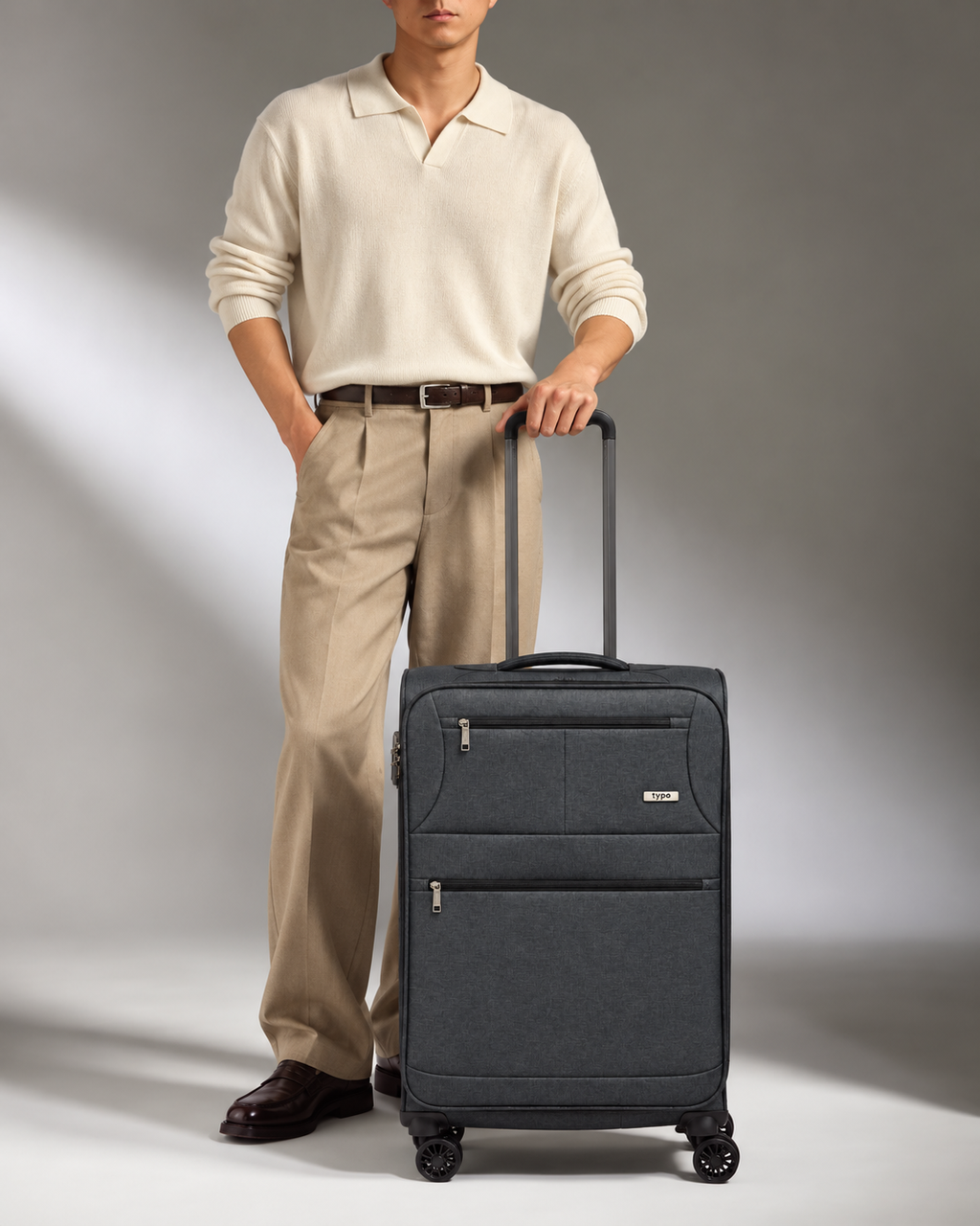 Fabric Luggage Set 3 Pieces