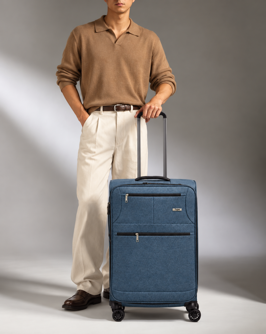 Fabric Luggage Set 3 Pieces