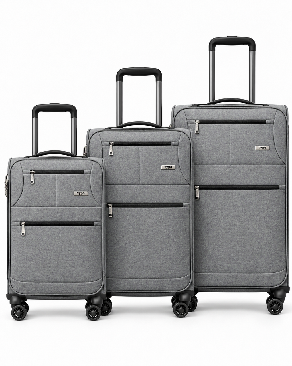 Fabric Luggage Set 3 Pieces