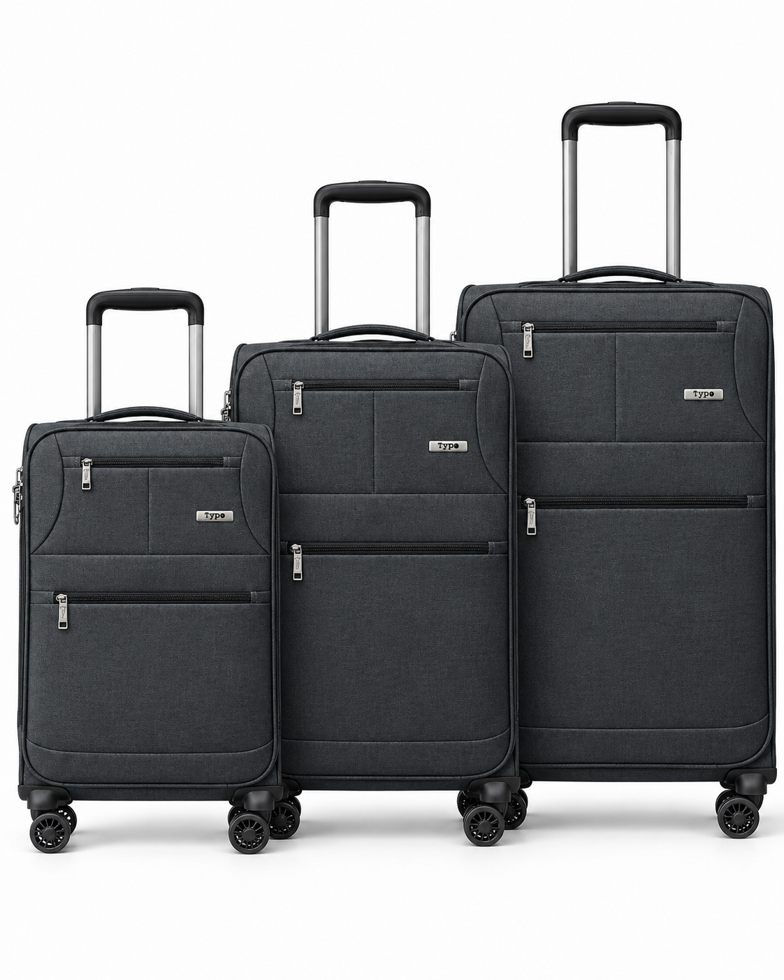 Fabric Luggage Set 3 Pieces