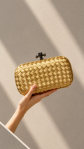 Women’s Luxury Woven Clutch Bag