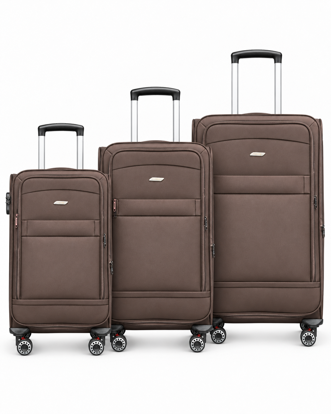 3Pcs Soft Luggage Set