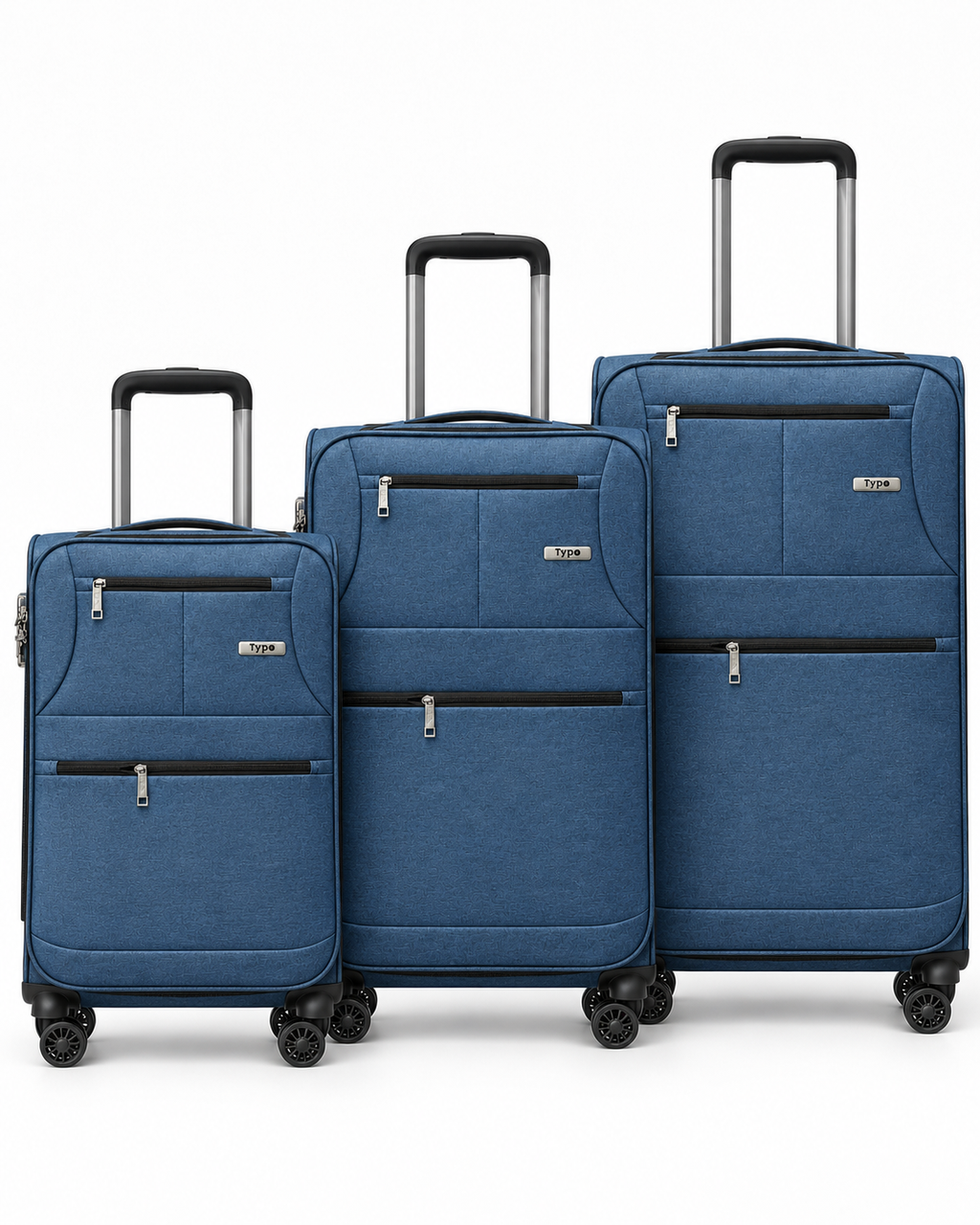 Fabric Luggage Set 3 Pieces