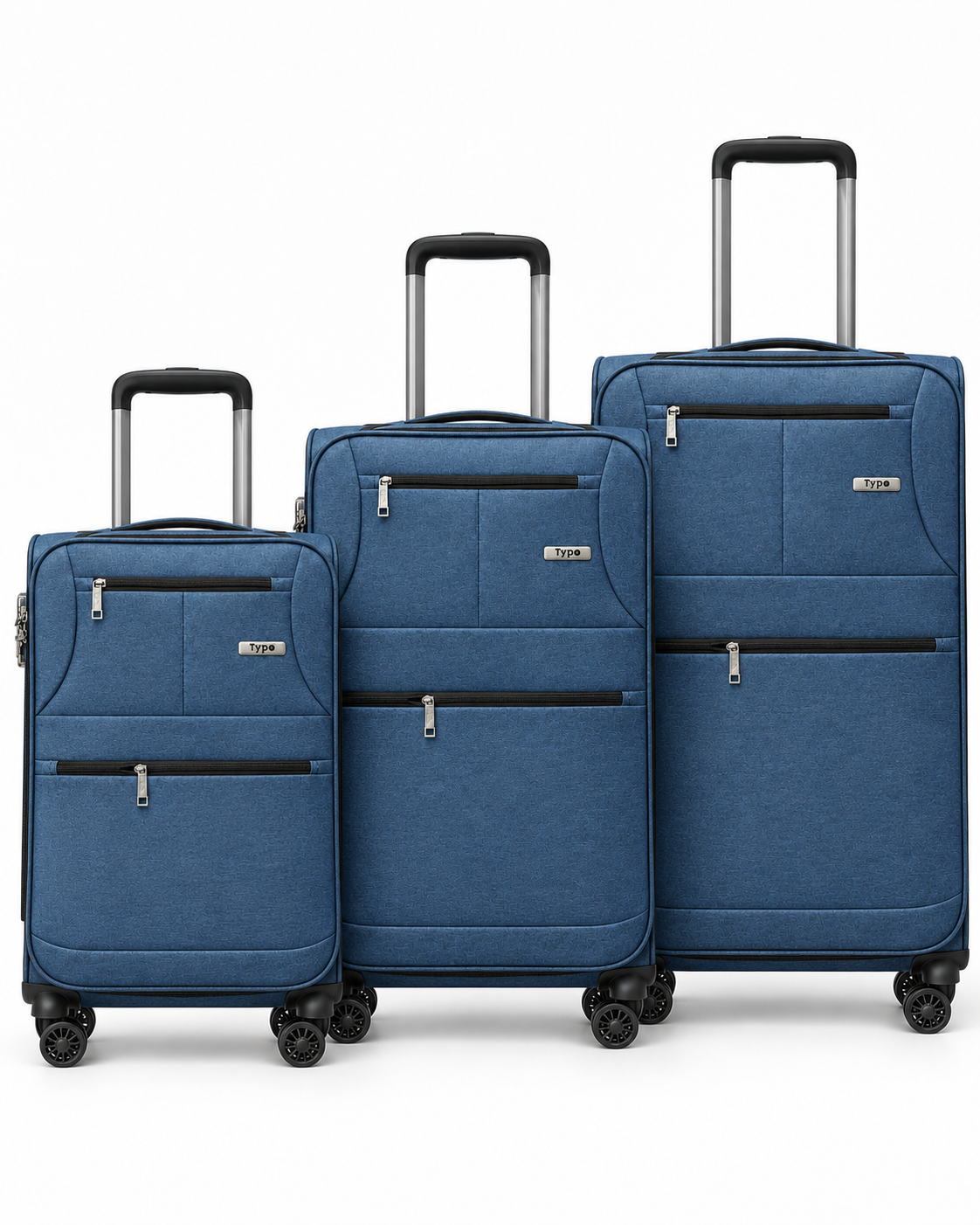 Fabric Luggage Set 3 Pieces