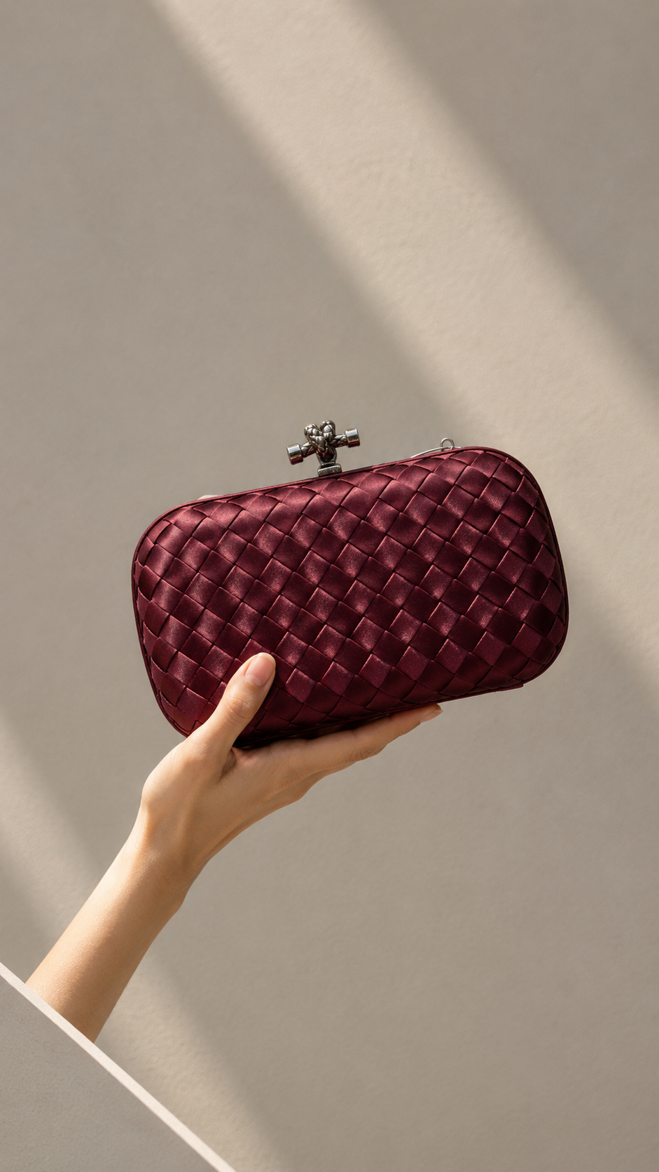 Women’s Luxury Woven Clutch Bag