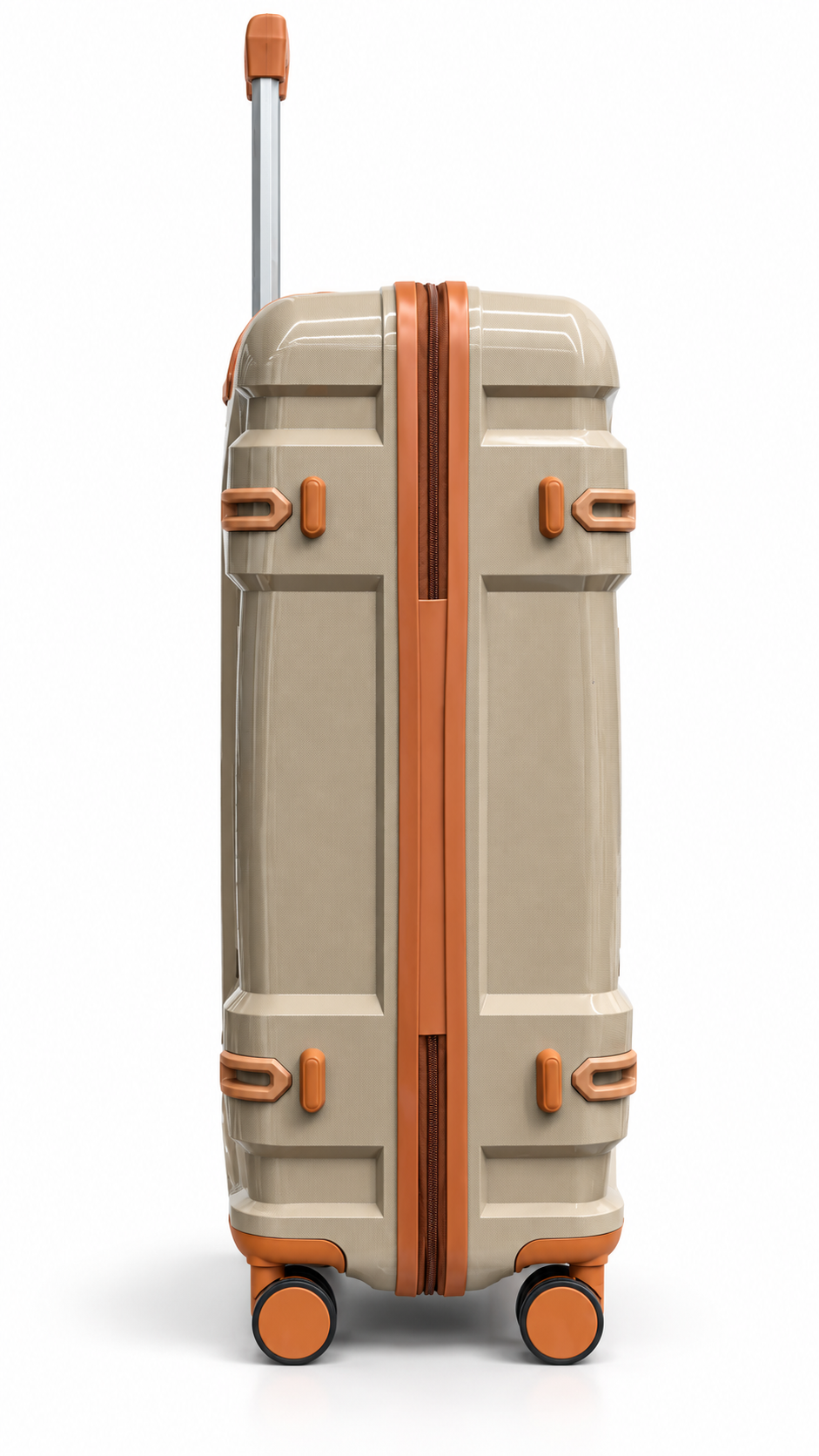 Polypropylene Hard Shell Trolley Suitcase