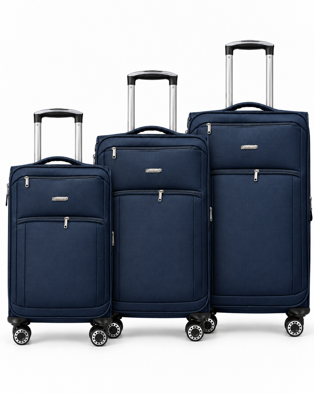 3Pcs Soft Luggage Set