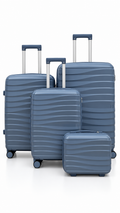 Luggage Set with Makeup Case