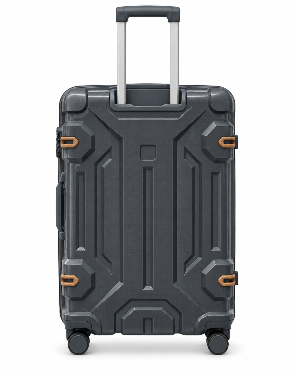 3 Piece Semi-Flexible Silicone Hard-Shell Luggage Set