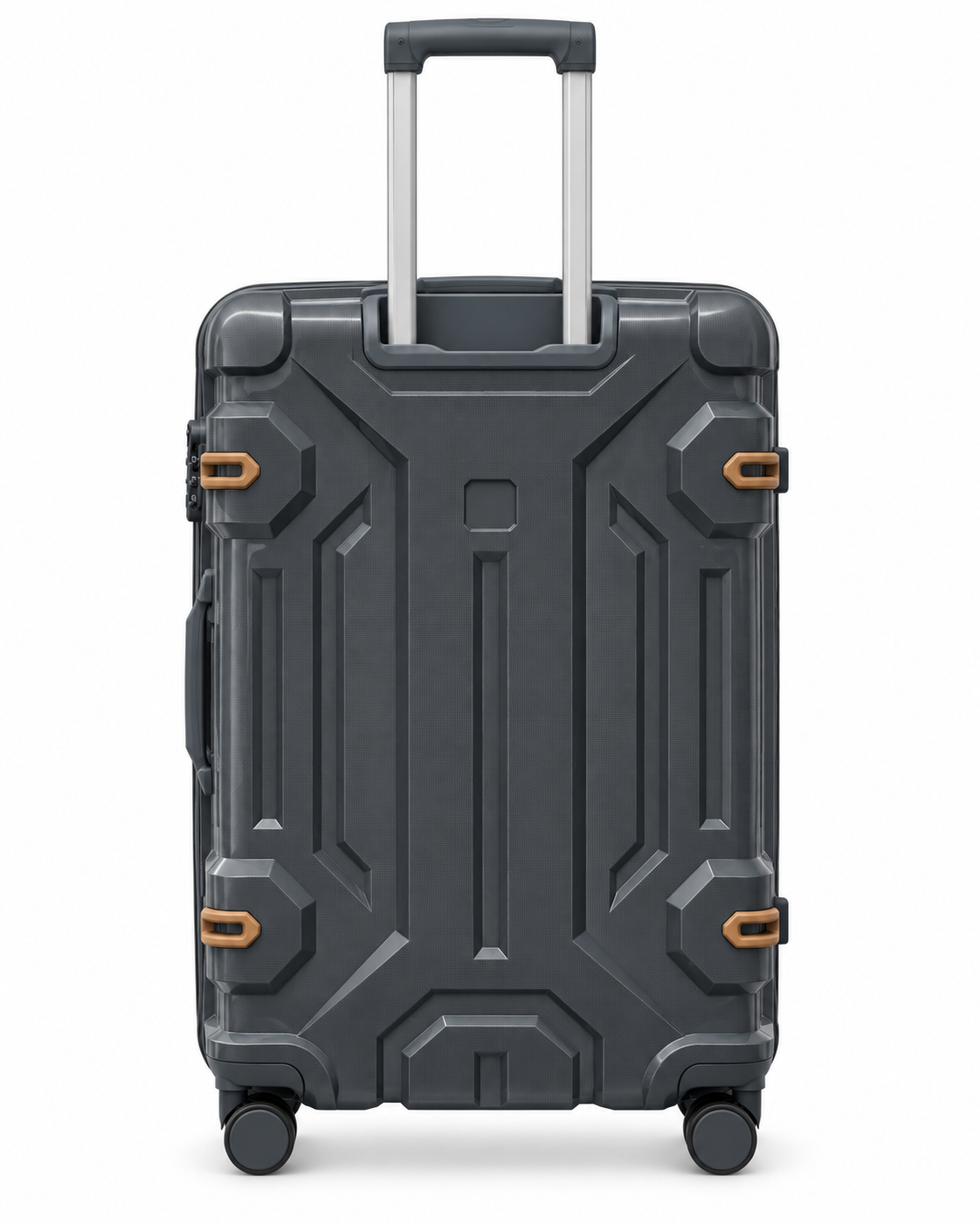 3 Piece Semi-Flexible Silicone Hard-Shell Luggage Set