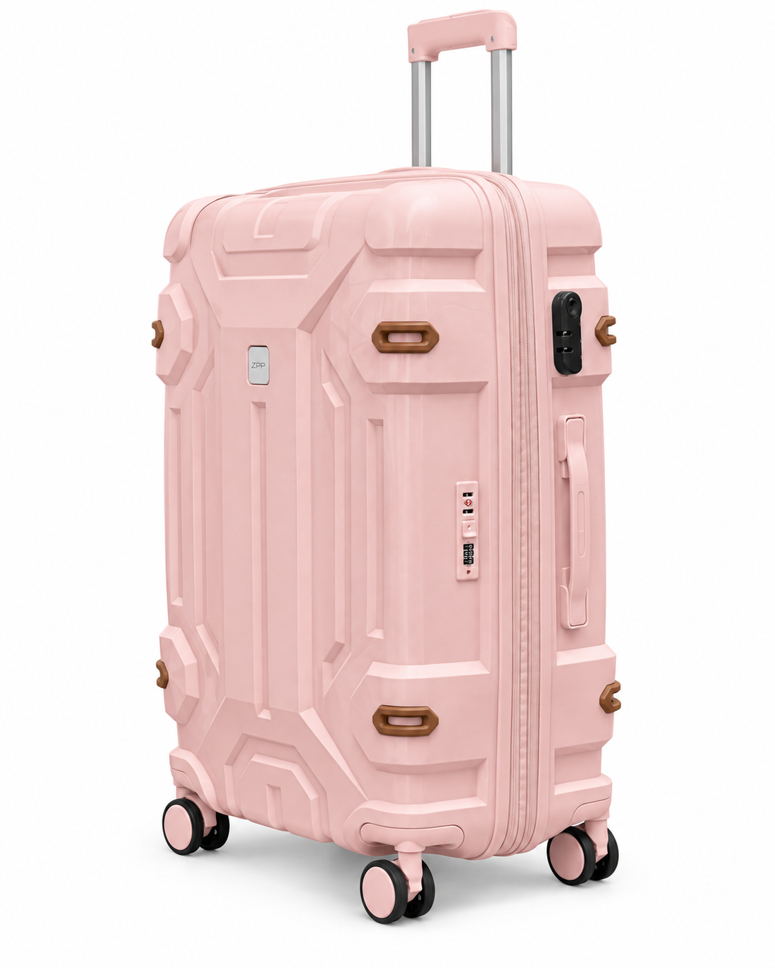 3 Piece Semi-Flexible Silicone Hard-Shell Luggage Set