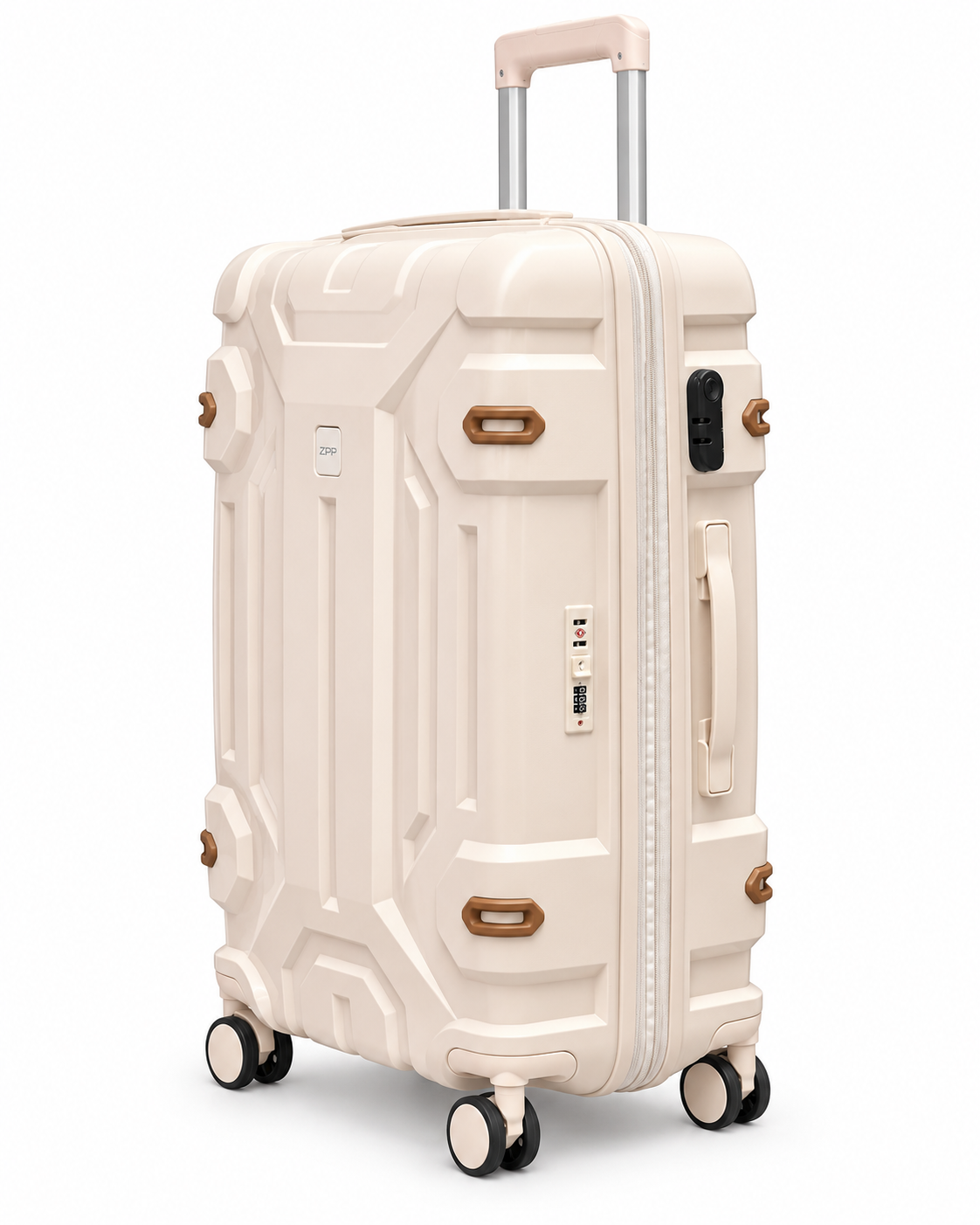 3 Piece Semi-Flexible Silicone Hard-Shell Luggage Set